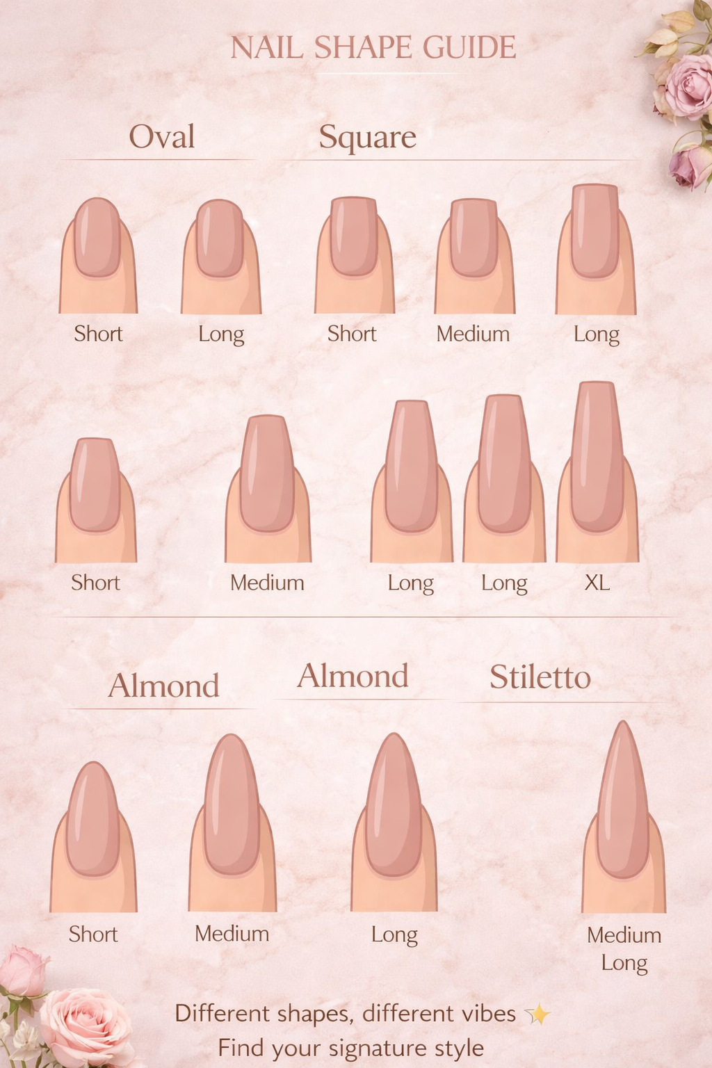 Handmade Press-On Nails (Long Oval)– Blush Crystal Royale