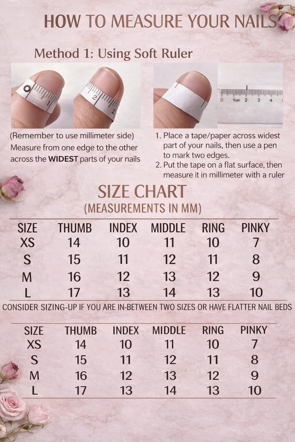 Handmade Press-On Nails (Long Oval)– Blush Crystal Royale