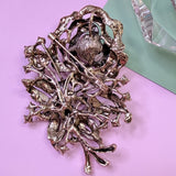 Vintage Pearl Flower Brooch Pin