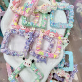 Pastel Kawaii Deco Frames | Cute Chunky Resin Charms 4 PCS