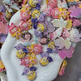 Kawaii Fairy Princess Cabochon Mix | Pastel Angel Girl Flatback Charms 6 PCS