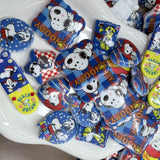 Retro Puppy Charm Mix | Comic Style Acrylic Snoopy-Inspired Charms 6 Pcs