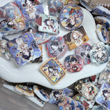 Kawaii Chinese Fantasy Girl Resin Cabochons 8pcs