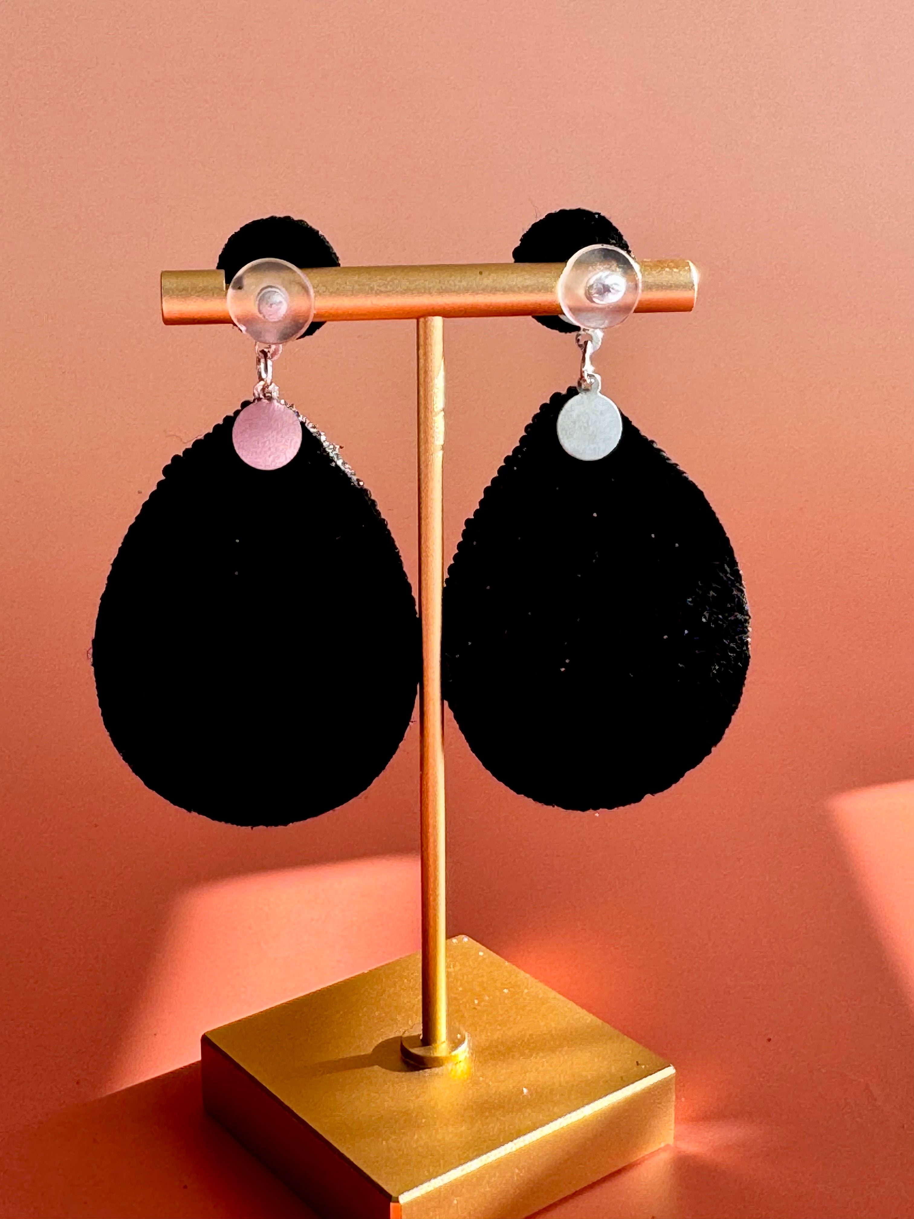 Halloween Handmade Boho WATERDROP Seed Beads Beaded Earring