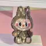 LAbubu Bunny Hair Claw – Kawaii Acrylic Clip, Seated Design