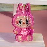 LAbubu Bunny Hair Claw – Kawaii Acrylic Clip, Seated Design