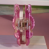 LAbubu Bunny Hair Claw – Kawaii Acrylic Clip, Seated Design