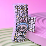 Monster “Bubu Funland” Rectangle Hair Claw | Labubu-Inspired Acrylic Hair Clip