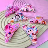 Kawaii Acrylic Hair Claw Clip: 'La-bubu' Inspired