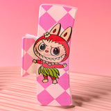 Acrylic Hair Claw: Big Size Checkered Bubu Clip