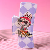 Acrylic Hair Claw: Big Size Checkered Bubu Clip