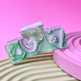 Monster “LaBubu Rectangle” Hair Claw | Labubu-Inspired Acrylic Hair Cli