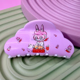 Mon-ster “La-bubu Cloud Dream” Hair Claw | Cute Pastel Acrylic Hair Clip