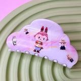 Cloudland Bubu Hair Claw: La-bubu Inspired Pastel Clip