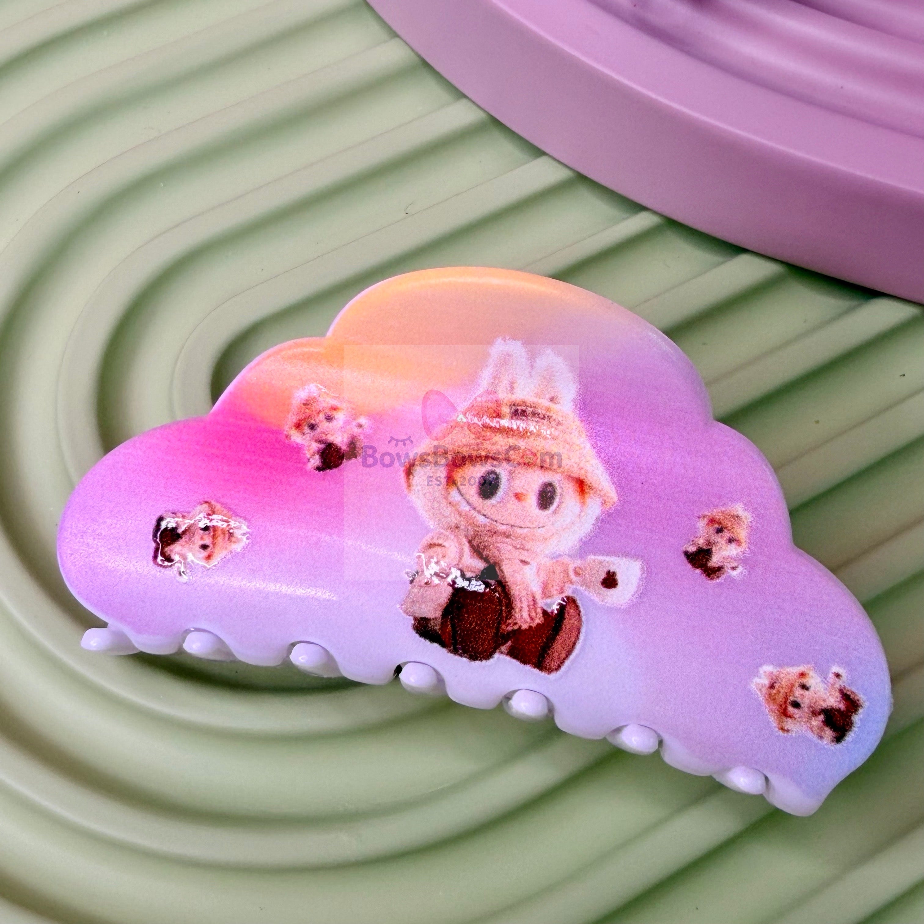 Cloudland Bubu Hair Claw: La-bubu Inspired Pastel Clip