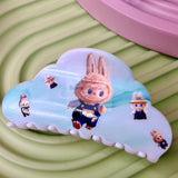 Cloudland Bubu Hair Claw: La-bubu Inspired Pastel Clip