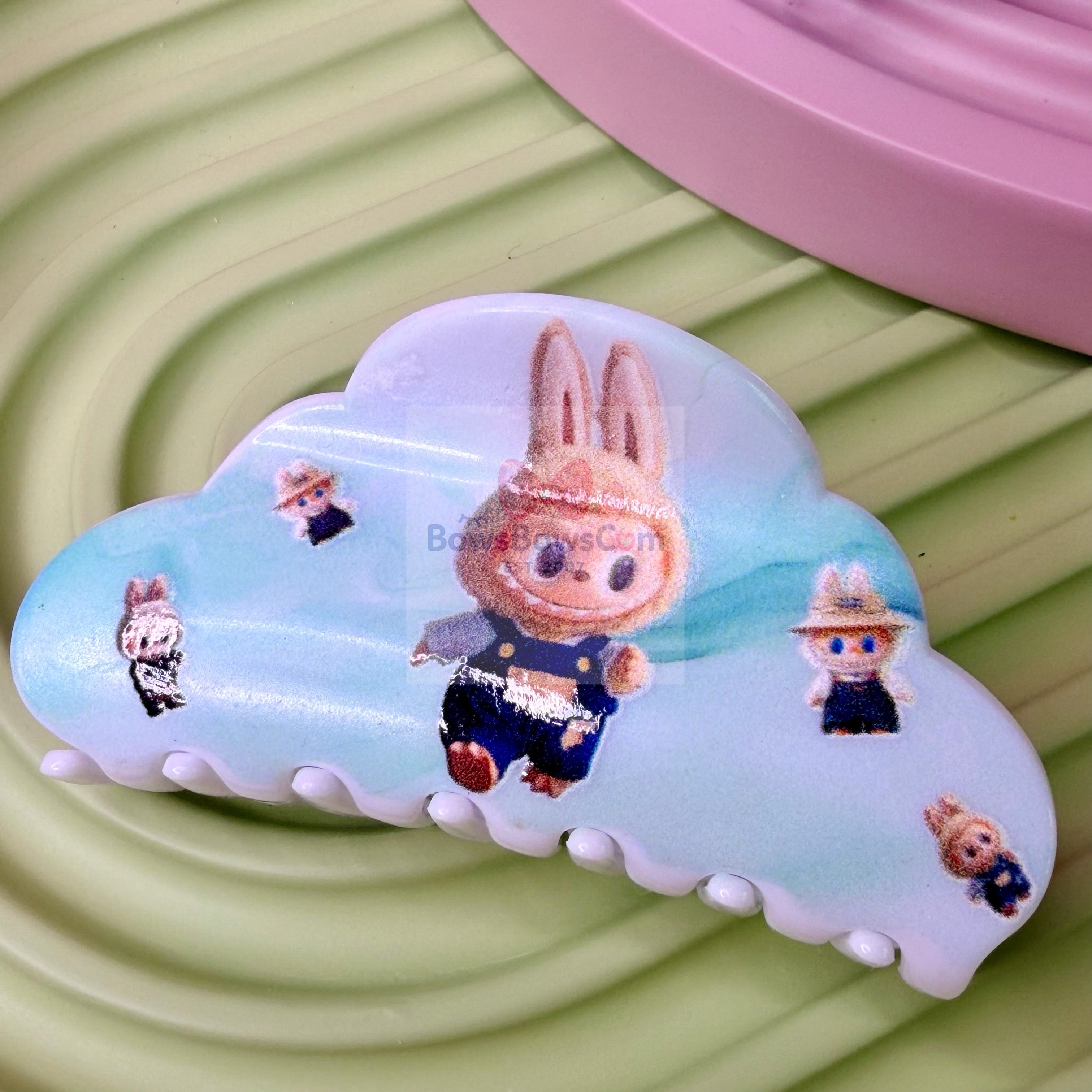 Cloudland Bubu Hair Claw: La-bubu Inspired Pastel Clip
